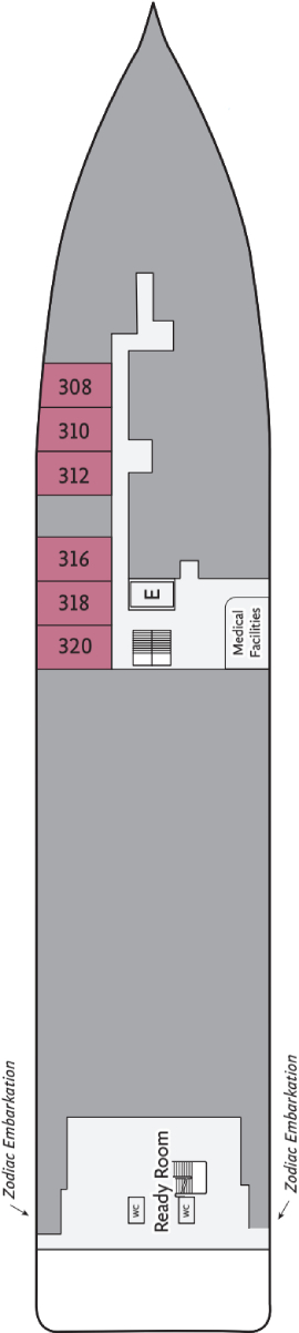 Ocean Explorer Deck 3 deck plan