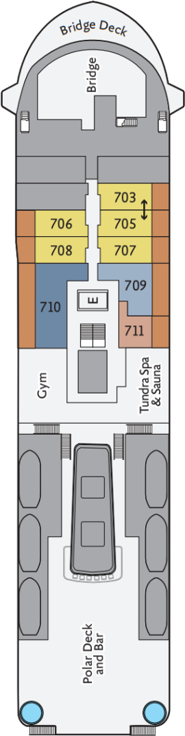 Ocean Explorer Deck 7 deck plan