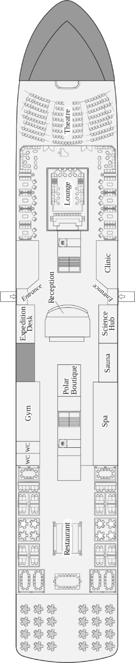 World Voyager Deck 4 deck plan