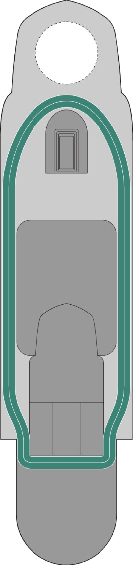 World Voyager Deck 8 deck plan