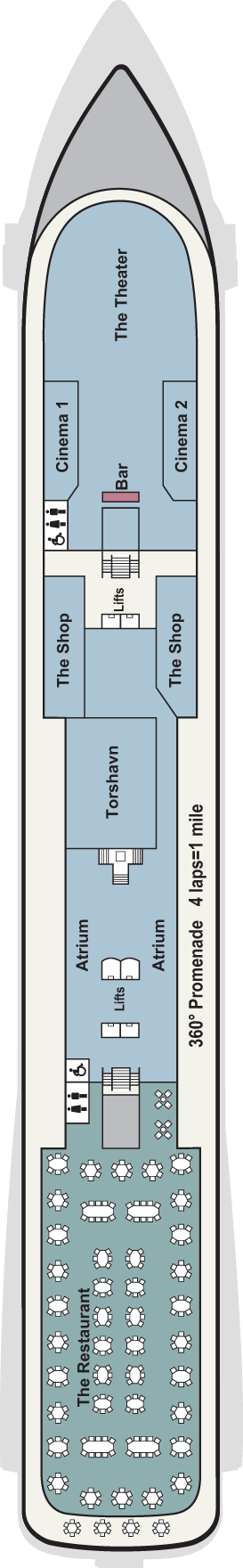 Viking Star Deck 2 deck plan