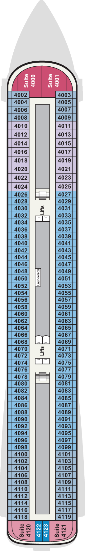 Viking Sky Deck 4 deck plan