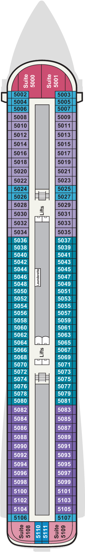 Viking Sky Deck 5 deck plan