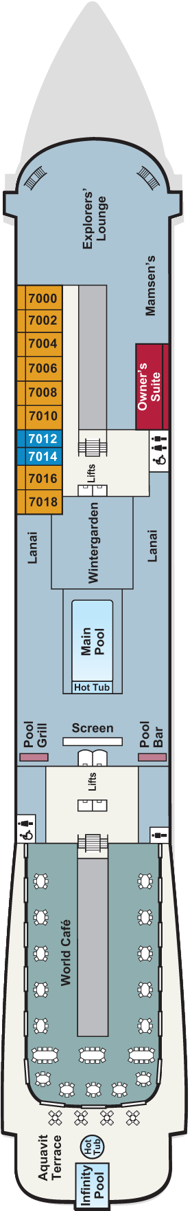 Viking Sky Deck 7 deck plan