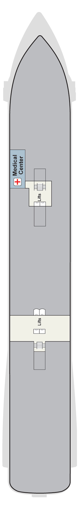 Viking Orion Deck A deck plan