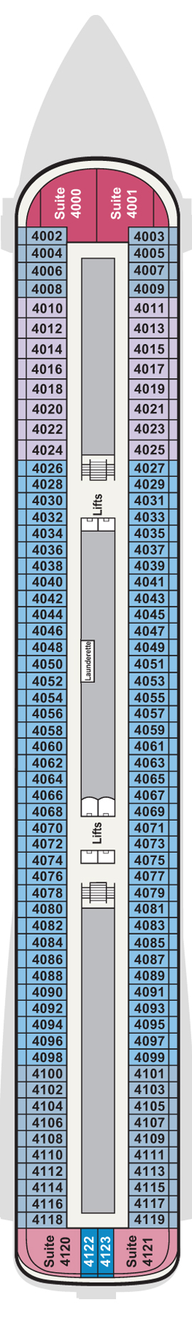 Viking Orion Deck 4 deck plan