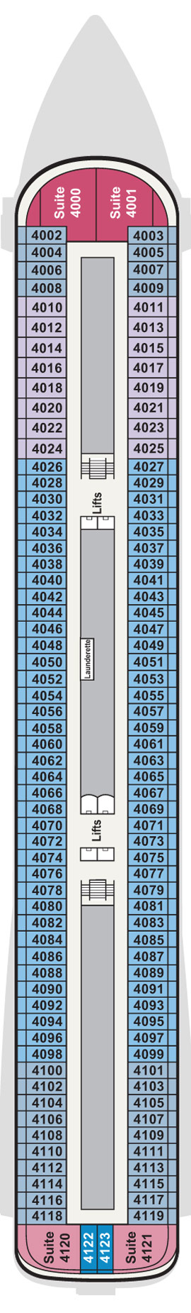 Viking Venus Deck 4 deck plan