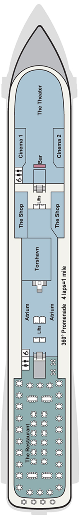 Viking Neptune Deck 2 deck plan