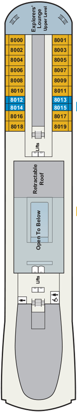 Viking Saturn Deck 8 deck plan