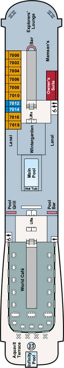 Viking Yi Dun Deck 7 deck plan
