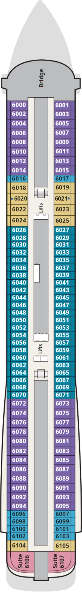 Viking Libra Deck 6 deck plan