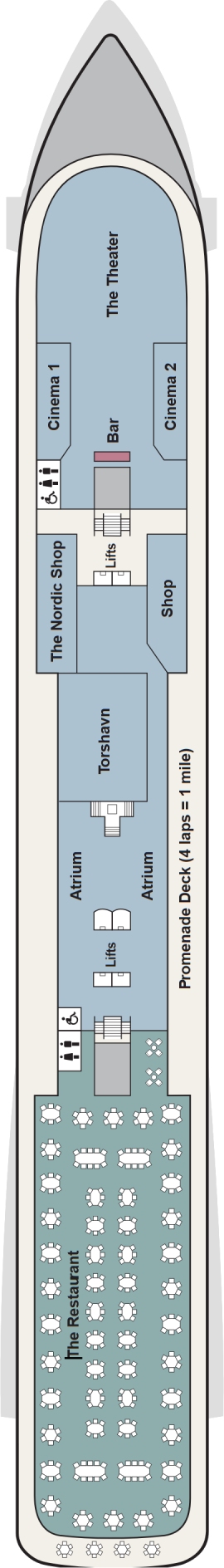 Viking Lyra Deck 2 deck plan