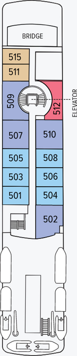 NG Orion Bridge Deck deck plan