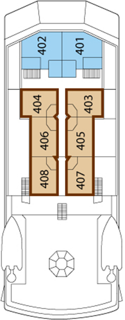 NG Islander Upper Deck deck plan
