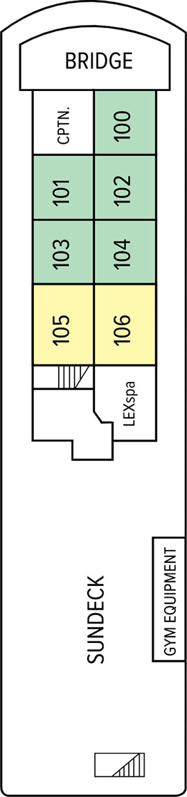 NG Sea Lion Bridge Deck deck plan