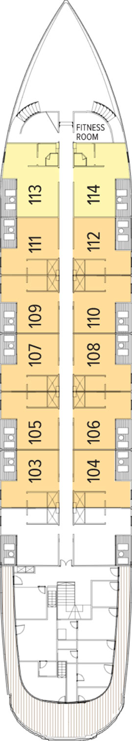 Jahan Main Deck deck plan