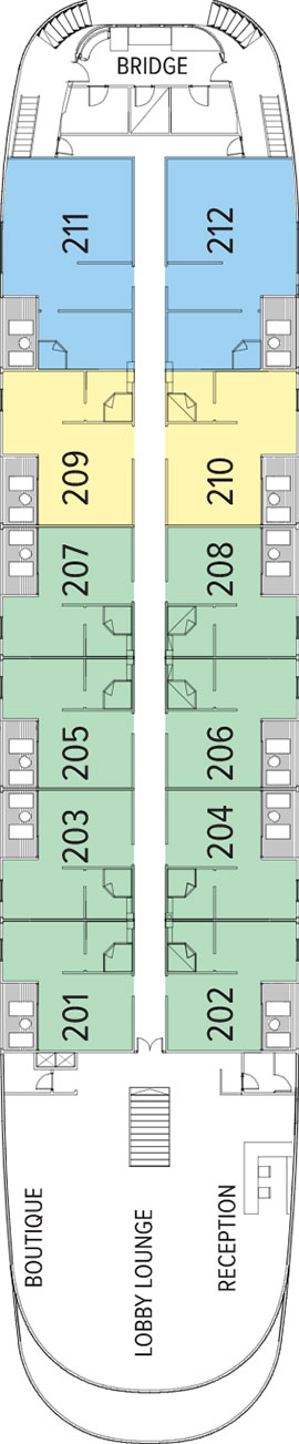 Jahan Upper Deck deck plan