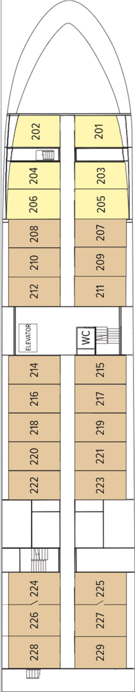 NG Quest Upper Deck deck plan