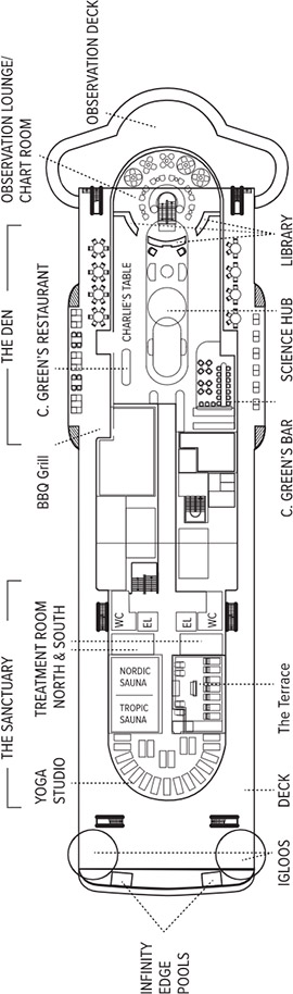 NG Endurance Observation Deck deck plan