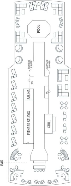 NG Islander II Observation Deck deck plan