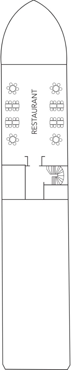Sun Goddess Deck 1 deck plan