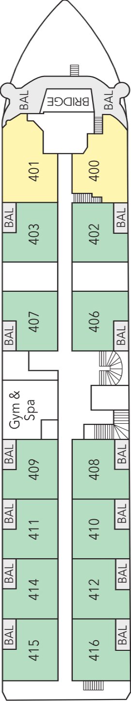 Sun Goddess Deck 4 deck plan