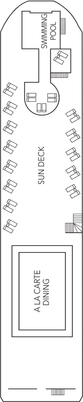 Sun Goddess Deck 5 deck plan