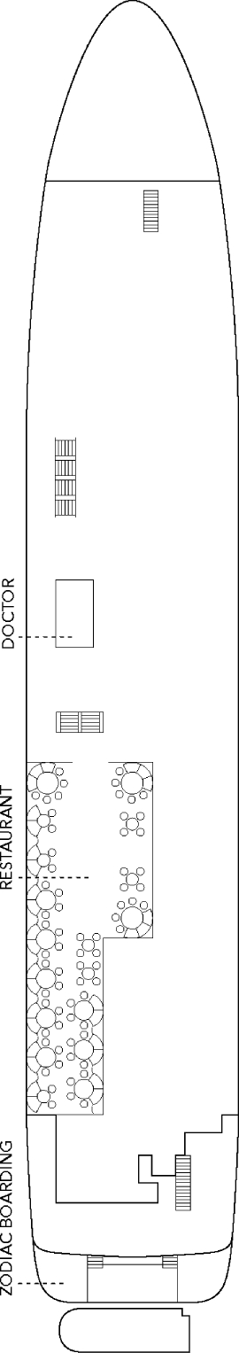 NG Gemini Marina Deck deck plan