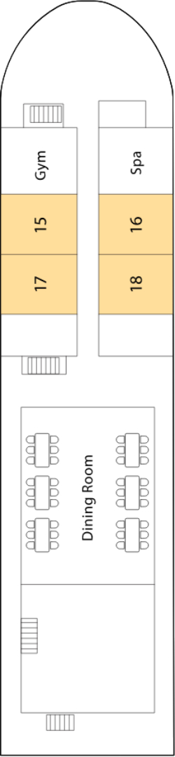 Charaidew II Main Deck deck plan