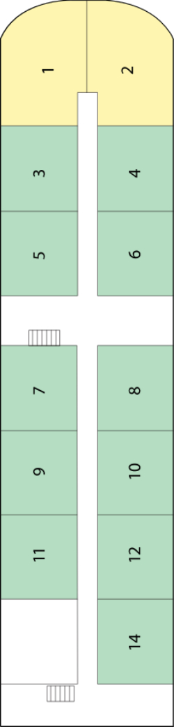 Charaidew II Upper Deck deck plan