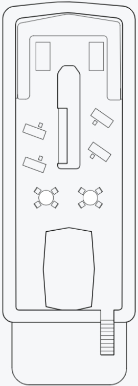 Aqua Blu Sun Deck deck plan
