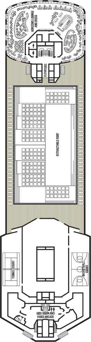Celestyal Journey Deck 12 deck plan