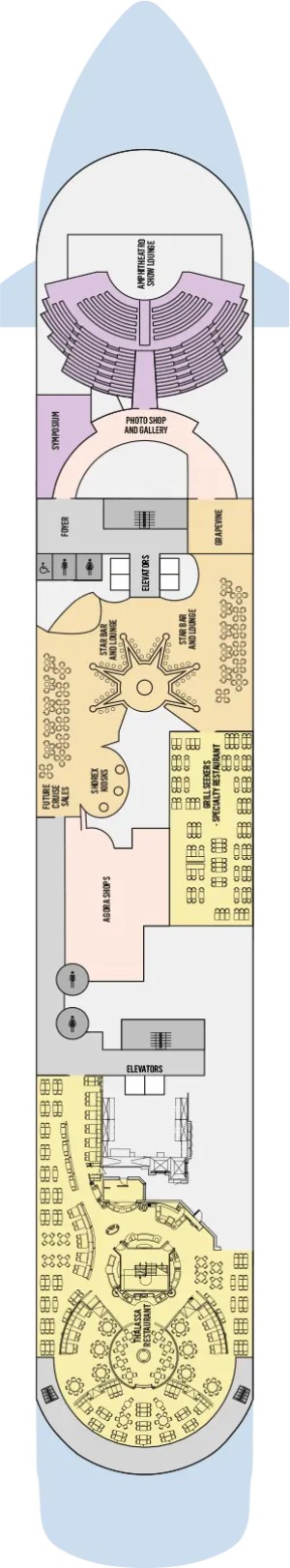Celestyal Discovery Deck 8 deck plan