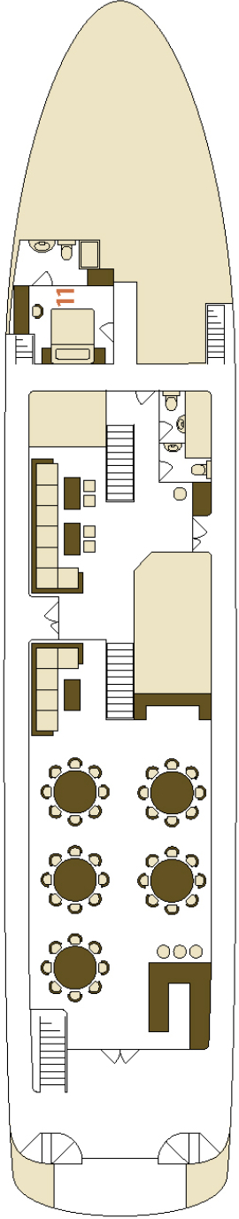 MS Adriatic Sun Main Deck deck plan