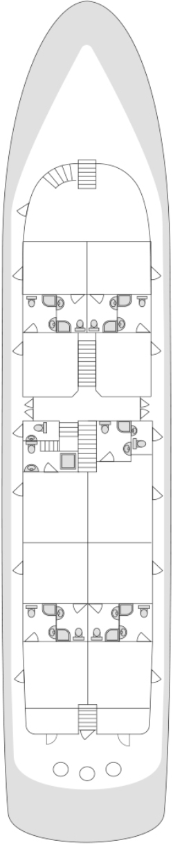 MS Adriatic Sky Main Deck deck plan