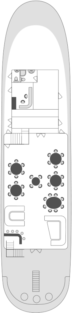 MS Adriatic Sky Upper Deck deck plan
