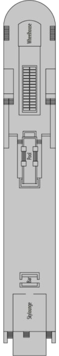 MS Porto Mirante Sun Deck deck plan
