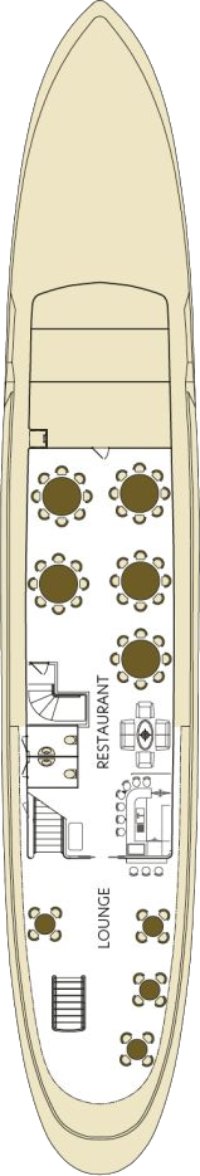 MS Stella Maris Upper Deck deck plan