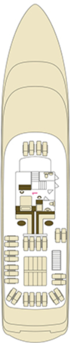 MV Felicita Sun Deck deck plan