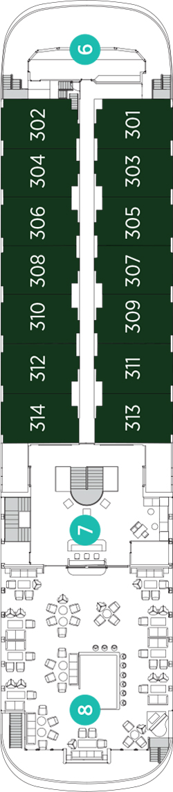 Emerald Harmony Horizon Deck deck plan
