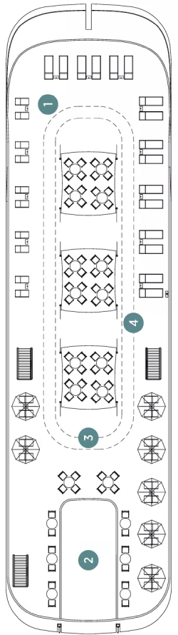 Emerald Harmony Sun Deck deck plan