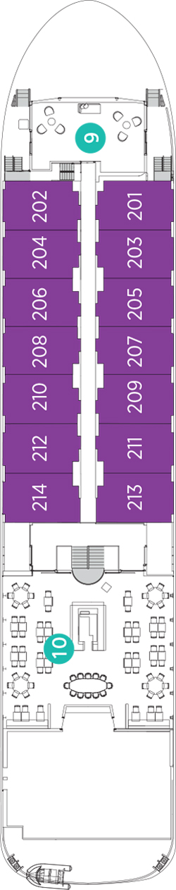 Emerald Harmony Vista Deck deck plan
