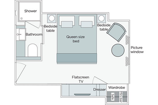 Emerald Stateroom