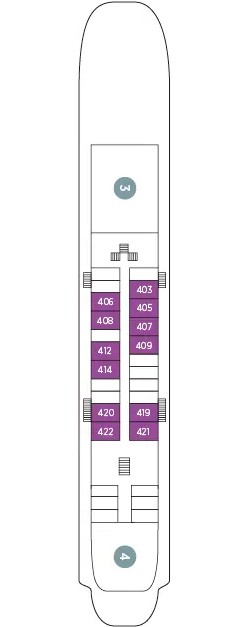 MS Nizhny Novgorod Boat Deck deck plan