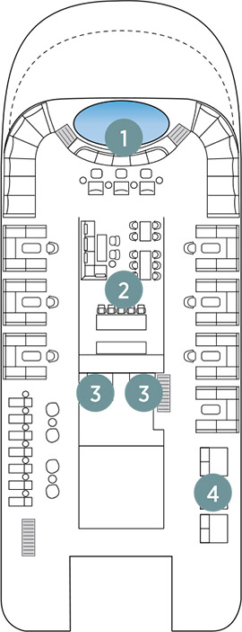 Emerald Kaia Deck 7 deck plan