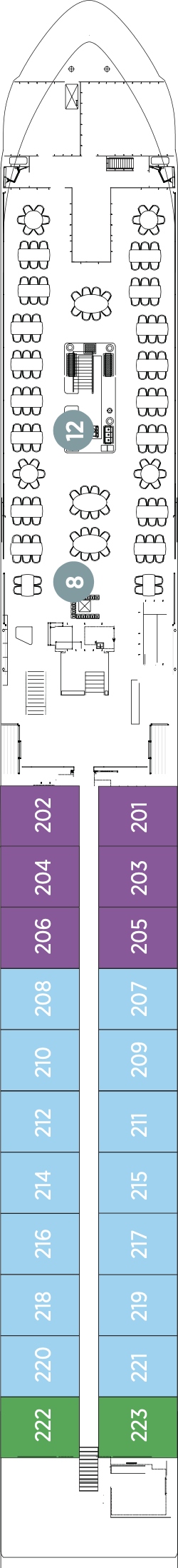 Emerald Nova Vista Deck deck plan