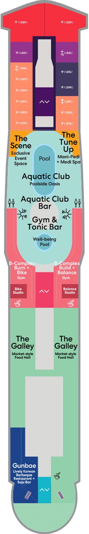 Valiant Lady Deck 15 deck plan