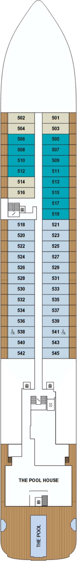 Evrima Deck 5 deck plan