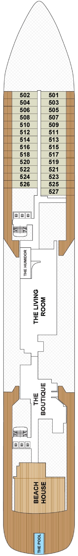 Luminara Deck 5 deck plan