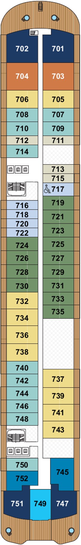Luminara Deck 7 deck plan